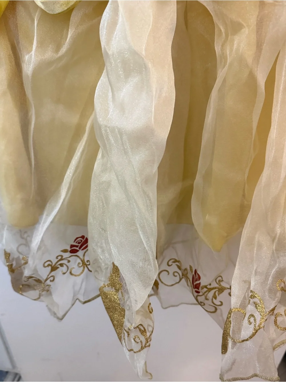 Spirit Belle Yellow Princess Ball Gown Kids Costume